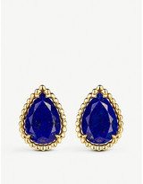 Thumbnail for your product : Boucheron Serpent Boheme 18ct yellow-gold and 3.5ct lapis lazuli earrings
