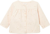 Thumbnail for your product : Chloe Printed fleece cardigan 1-36 months