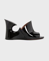 Thumbnail for your product : Alaia La Sculpture Patent Sandals