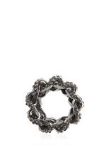 Thumbnail for your product : Emanuele Bicocchi Spiked Silver Chain Ring