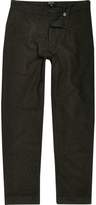 Thumbnail for your product : River Island Mens Khaki wool-blend warm handle joggers