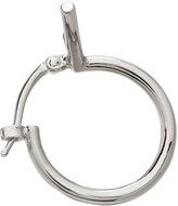 Thumbnail for your product : Y/Project Silver Mini Y Hoop Earrings