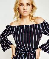 Thumbnail for your product : Alice In The Eve Isla Cold Shoulder Playsuit Navy Red