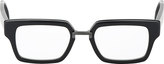 Thumbnail for your product : Thom Browne Black Matte TB-703 Optical Glasses