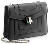 Thumbnail for your product : Bvlgari Small Serpenti Leather Crossbody Bag