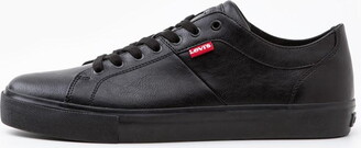 levis shoes black