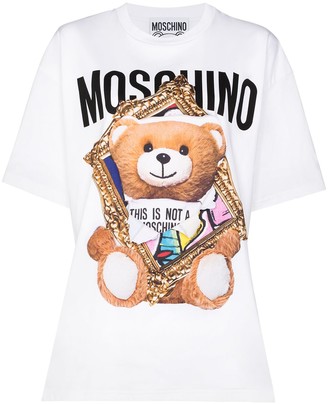 moschino teddy bear t shirt