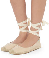 Thumbnail for your product : Soludos Ballet Tie Up Espadrille Flats Nude 37