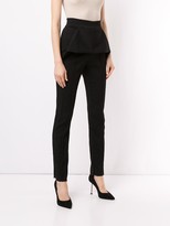 Thumbnail for your product : Maticevski Toreador fold-detail trousers