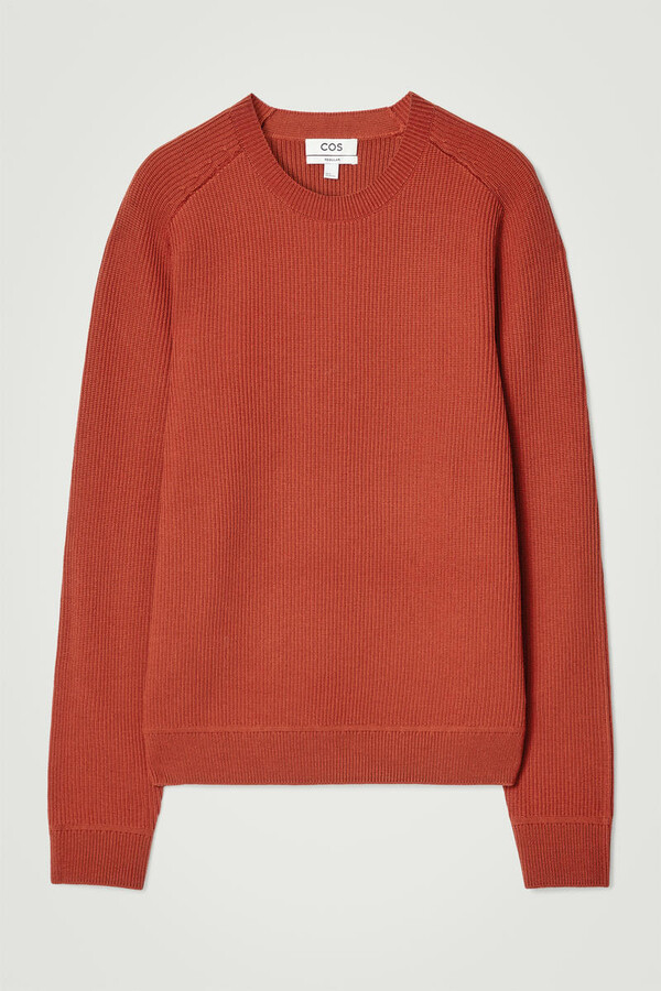 Ribbed Merino Wool Sweater