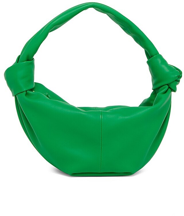 Bottega Veneta Logo Webbing Mini Double Knot Bag - Black Handle Bags,  Handbags - BOT178940