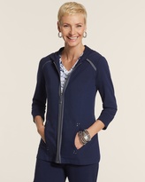 Thumbnail for your product : Chico's Zip Front Hooded Jacket