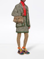Thumbnail for your product : Gucci tweed Web stripe skirt