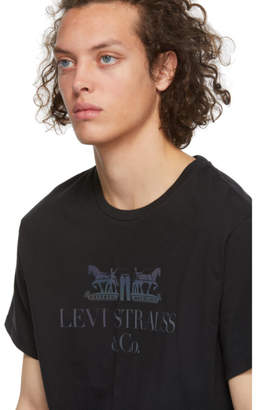 Levi's Levis Black Set-In Neck T-Shirt