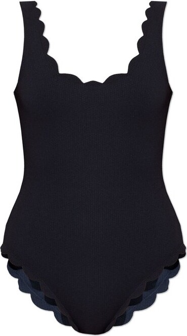 Marysia Swim Scalloped Reversible Swimsuit