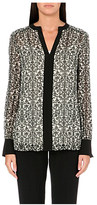 Thumbnail for your product : Tory Burch Tessica silk printed top