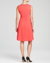 Thumbnail for your product : T Tahari Lucine Zip Front Dress