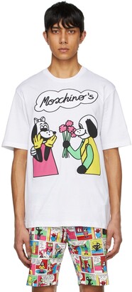 Moschino White Cotton T-Shirt