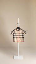 Thumbnail for your product : Burberry Check Cotton Twill Shirt