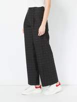 Thumbnail for your product : Issey Miyake square print trousers