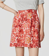 Thumbnail for your product : LOFT Tall Fiesta Floral Stroll Skirt