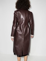 Thumbnail for your product : LVIR Single-Breasted Faux Leather Coat