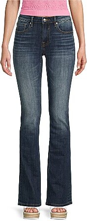 Vigoss Mid Rise Whiskered Bootcut Jeans