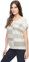 Thumbnail for your product : Ella Moss Paula Blanket Stitch Top