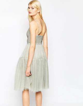 Needle & Thread Voluminous Tulle Embellished Dress