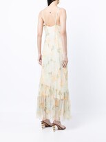 Thumbnail for your product : We Are Kindred Belle rose-print bias midi dress