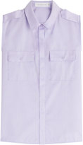 Thumbnail for your product : Victoria Beckham Sleeveless Cotton Shirt