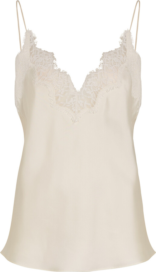 Rohe Lace-trim Silk Camisole top