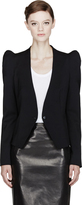 Thumbnail for your product : Thierry Mugler Black Stray Shoulder Blazer