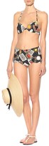 Thumbnail for your product : Dolce & Gabbana Printed halter bikini top
