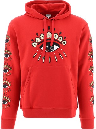 red kenzo hoodie