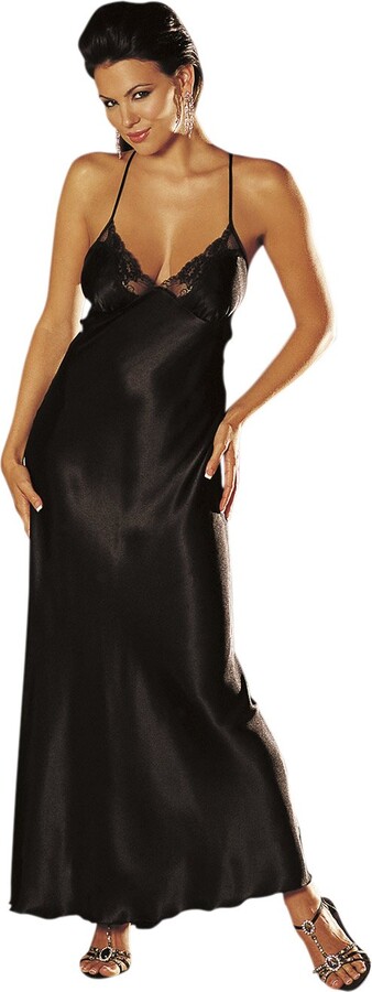 black night dress ladies Big sale - OFF 65%