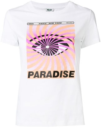 Kenzo Eye x Paradise T-shirt - women - Cotton - M