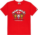 Thumbnail for your product : Bape Kids Baby Milo® printed cotton T-shirt