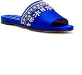 Thumbnail for your product : Rochas embellished slip-on mules