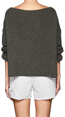 Nili Lotan Women's Martindale Cotton-Blend Sweater - Olive