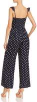 Thumbnail for your product : Lucy Paris Polka Dot Wide-Leg Jumpsuit - 100% Exclusive