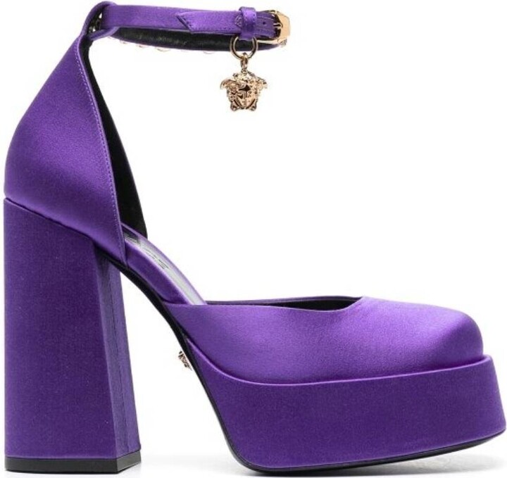 Versace Medusa Aevitas Platform Pumps