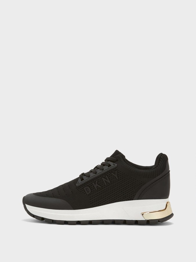 dkny sneakers black