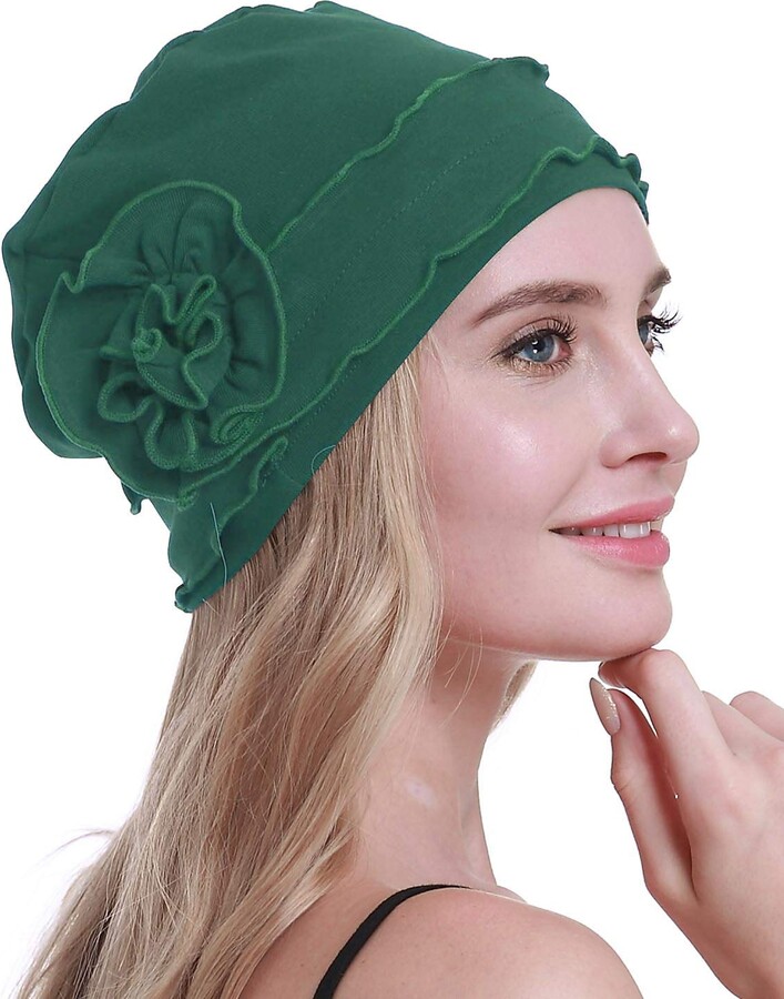 osvyo Chemo Headwear Turban Cap for Women Cancer Beanie Hair Loss Sealed Packaging 