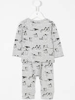 Thumbnail for your product : Stella McCartney Kids penguin print pyjamas
