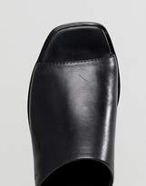 Thumbnail for your product : Vagabond Bonnie Black Leather Platform Slides