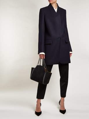 Stella McCartney Falabella Mini Reversible Faux Leather Tote Bag - Womens - Black