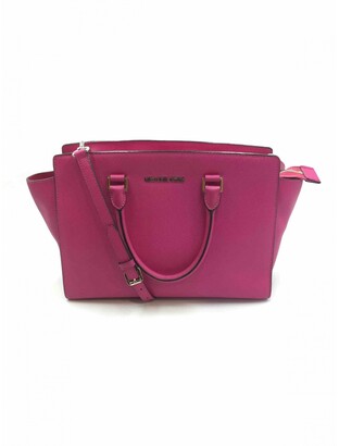 Michael Kors pink Leather Handbags