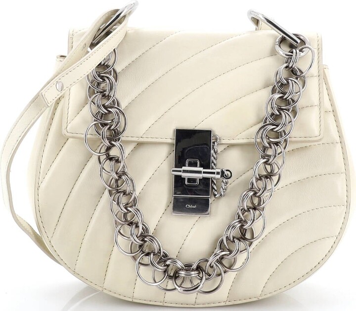 Chloé Drew Bijou Crossbody Bag Quilted Leather Small