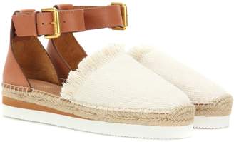 See by Chloe Canvas and leather espadrilles See by Chloe Canvas and leather espadrilles